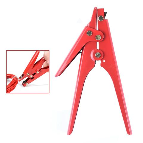 Hs-519 Cable Tie Gun Tensioning and Cutting Tool for Plastic Nylon Cable Tie Or Fasteners All Metal Casing 0.370 Inches  Width ► Photo 1/6