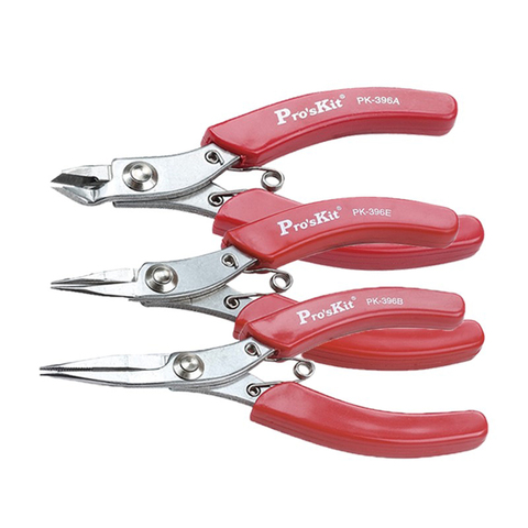 Pro'sKit Stainless Steel Red Tip Tooth Cutter Cutting Pliers Electrical Wire Cable Cutters Pliers Nipper Diagonal Pliers Tools ► Photo 1/6