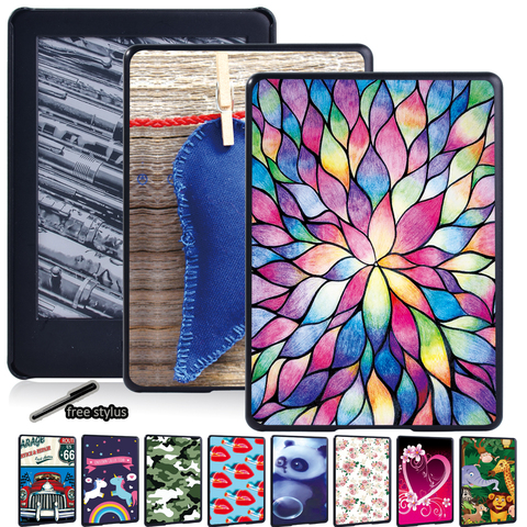 For Amazon Kindle Paperwhite(5th Gen/6th Gen/7th Gen/10th Gen)/Kindle 10th Gen 2022/8th Gene 2016 6Inch Hemming Tablet Case+Pen ► Photo 1/6