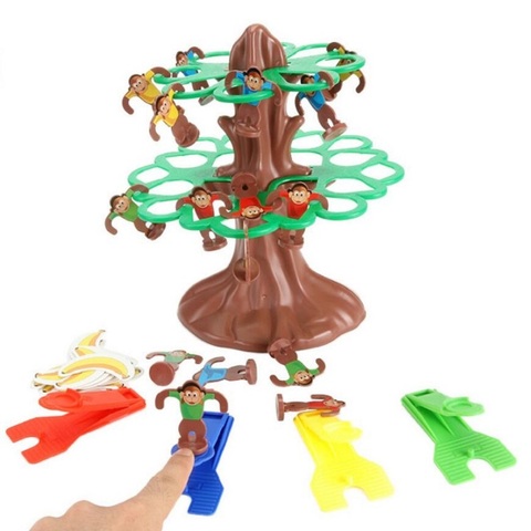 Fun board game happy jumping monkey flipping monkey Family Party Game for Ages 5 and Up ► Photo 1/6