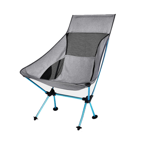 Travel Ultralight Folding Chair Superhard High Load Outdoor Camping Chair Portable Beach Hiking Picnic Seat Fishing Tools Chair ► Photo 1/6