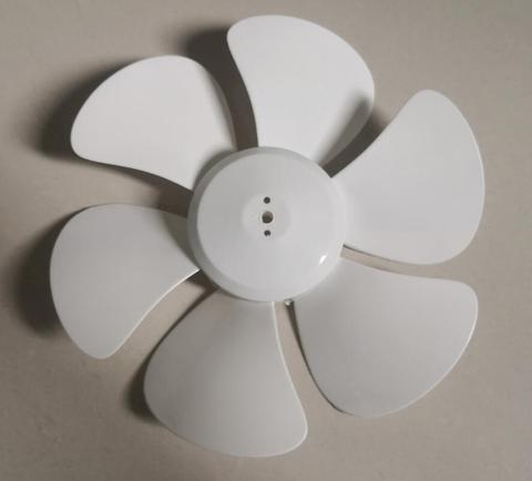 D shape hole 8mm 6-blade exhaust fan blade 28cm for 12 inches or 300mm kitchen fan ► Photo 1/3