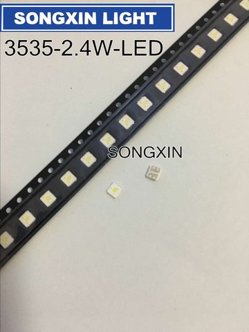 ORIGINAL 50PCS LUMENS LED Backlight Flip-Chip LED 2.4W 3V 3535 Cool white 153LM For SAMSUNG LED LCD Backlight TV Application ► Photo 1/6