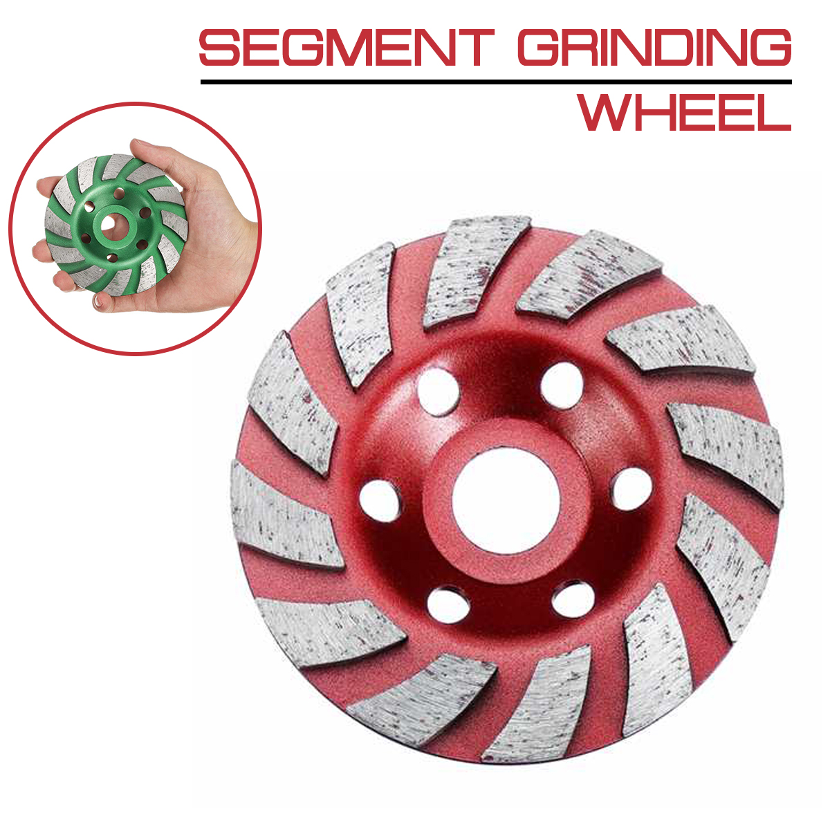 125mm Diamond Grinding Wheel Cup Cutting Disc For Concrete Granite Stone Ceramic 