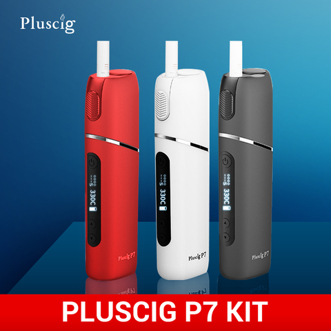 Electronic Cigarette Pluscig P7 Kit Box Mod 3500mah Battery Heating Tobacco Dry Herb Fit For IQO Vape  Vaporizador stick S1809 ► Photo 1/6