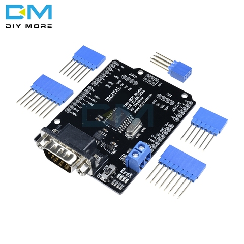 MCP2515 EF02037 CAN BUS Shield Controller Board Communication Speed High CAN V2.0B Module For Arduino For Freaduino DIY KIT ► Photo 1/6