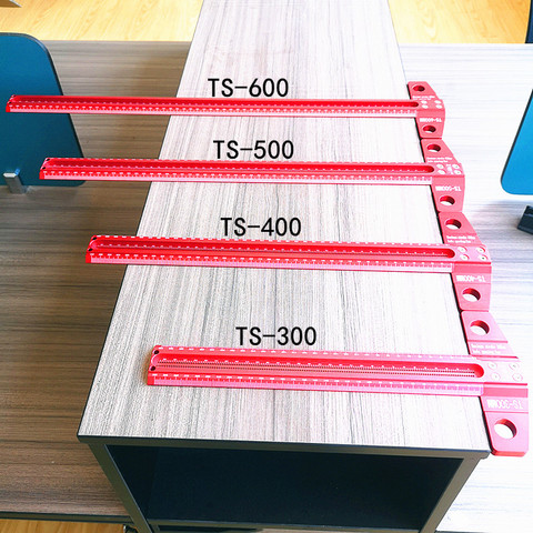 Woodworking Scribe 60-600mm T-type Ruler Scribing ruler Aluminum alloy Line Drawing Marking Gauge DIY Measuring Tools ► Photo 1/6
