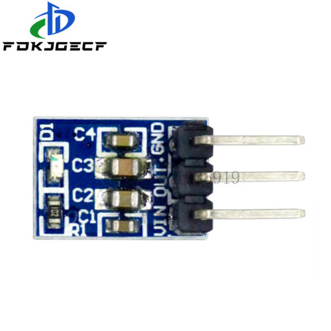 1PCS 5V to 3.3V For DC-DC Step-Down Power Supply Buck Module AMS1117 LDO 800MA ► Photo 1/3