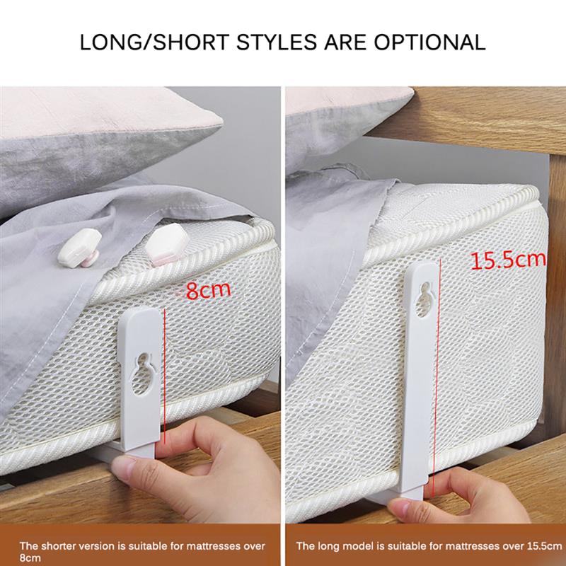 4pcs/2pcs Elastic Bed Sheet Grippers Belt Fastener Bed Sheet Clips Mattress  Cover Blankets Holder Home Textiles Organize Gadgets - Price history &  Review, AliExpress Seller - Whalen Store