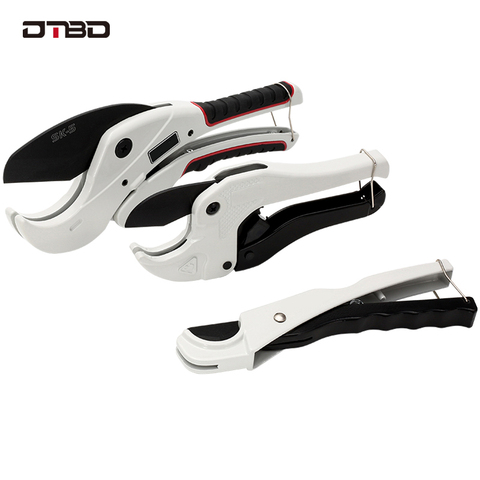 DTBD PVC Pipe Cutter 36mm 42mm 64mm Aluminum Alloy Body Ratchet Scissors Tube Cutter PVC/PU/PP/PE Hose Cutting Hand Tools ► Photo 1/6