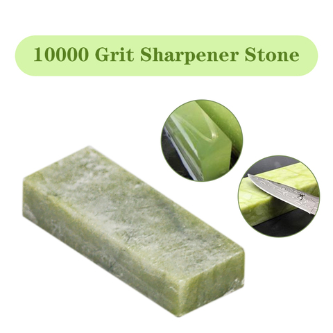 10000 Grit Sharpener Stone Polishing Whetstone Nature Jade Oil Stone for Knife Razor  Sharpening Stone Super Fine ► Photo 1/6