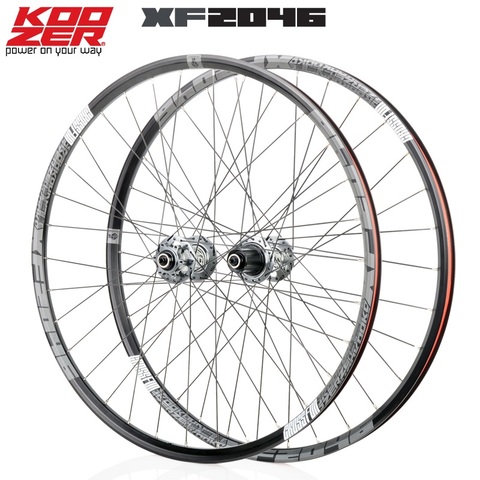 KOOZER XF2046 mountain bike aluminum alloy wheels 26/27.5/29 inches, front 2 rear 4 bearings MTB XD wheels ► Photo 1/6