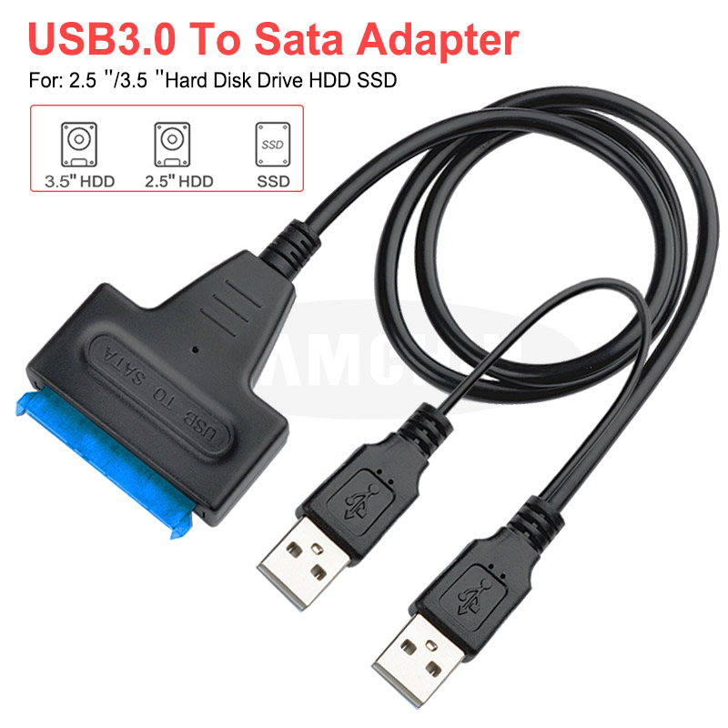 Price History Review On Usb To Sata Adapter Sata Usb 3 0 Adapter Suport 2 5 Or 3 5 Inch External Ssd Hdd Hard Drive Dual Usb Sata Cable Sata Cable Aliexpress Seller