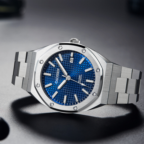 2022 NEW 42MM CADISEN OAK Men's Mechanical Watches Luxury Business Automatic Watch Men 100M Waterproof Clock NH35A Reloj Hombre ► Photo 1/6