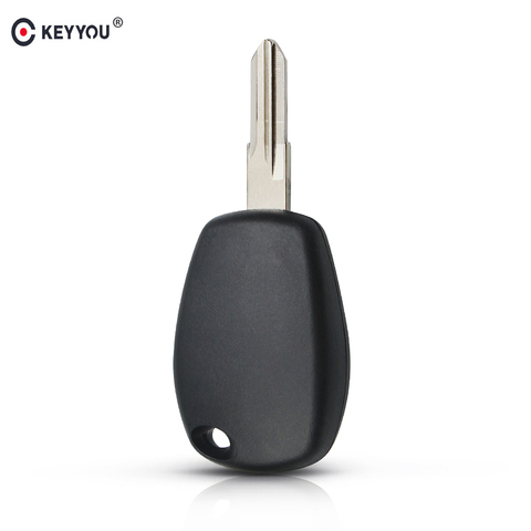 KEYYOU 10X For Renault Logan No Button Remote Key Shell Case Fob Auto Key Case NE73 VA6 VAC102 Blade ► Photo 1/5