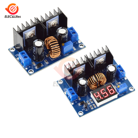 Max 8A 200W DC-DC Step Down Buck Converter XL4016 LED Voltmeter PWM Adjustable 4-36V To 1.25-36V step-down Power Supply Module ► Photo 1/6