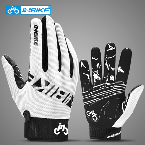 INBIKE Full Finger MTB Gloves Touch Screen Cycling Gloves Anti-slip Bicycle Gloves For Men Women Sport Motorcycle MTB Bike Glove ► Photo 1/6