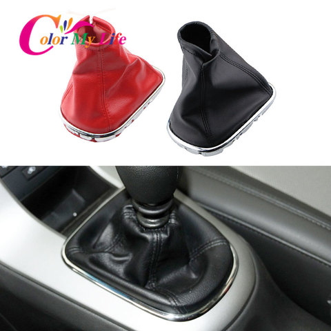 Car Gear Shift Knob Gaiter Boot Cover Leather Dust-proof Covers for Chevrolet Cruze 2008 2009 2010 2011 2012 2013 Accessories ► Photo 1/6