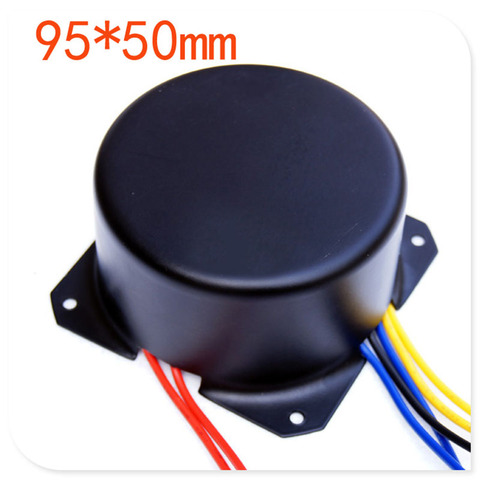 50W dual 15V single 9V DAC or toroidal transformer for amp preamplifier, taped shield, primary resistance: 47Ω ► Photo 1/1