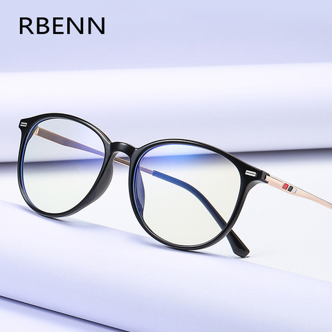 RBENN BRAND DESIGNER Classic Reading Glasses Men Anti Blue Light Presbyopia Glasses Women +0 0.5 0.75 1.25 1.75 2.25 2.75 5.0 ► Photo 1/6