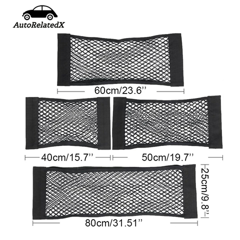 Car Trunk Net Nylon SUV Auto Cargo Storage Mesh Holder For BMW M3 M5 E46 E39 E36 E90 E60 F30 E30 E34 F10 E53 F20 E87 X3 ► Photo 1/6