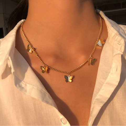 Gemstone Necklace Christmas gift for her Bib Necklace Beaded Dangle Necklace Boho Choker