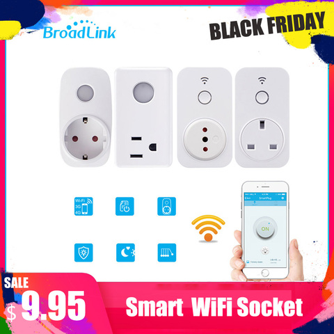 Broadlink SP3 SP2 EU US UK CL Wifi Socket Plug Outlet Smart Remote Wireless Controls For Smart Phone ► Photo 1/6