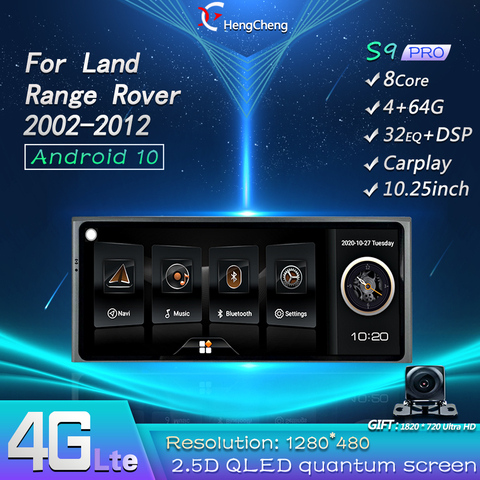 for 2002-2012 Land Rover Range Rover car intelligent multimedia video player Vogue V8 L322 radio GPS 4G version navigation ► Photo 1/6