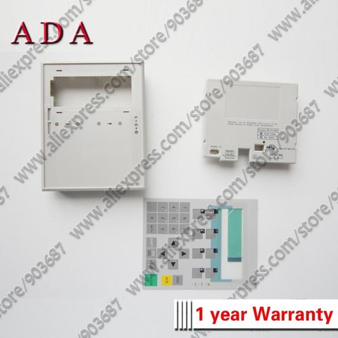 Plastic Covers Cases For 6AV3 607-1JC20-0AX1 6AV3607-1JC20-0AX1 OP7 Front Cover and Back Case Housing Shell with Membrane Keypad ► Photo 1/5