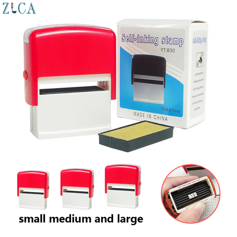 DIY Self-Inking Personalised Business Name Number Address Printing Blank Seal Typeface Combination Mini Stamp Custom By Yourself ► Photo 1/6