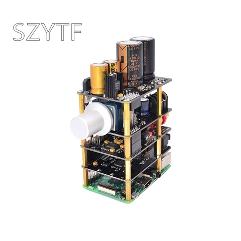 High quality Raspberry Pi HiFi sound card ES9028Q2M amp 100MHz X20 ► Photo 1/6