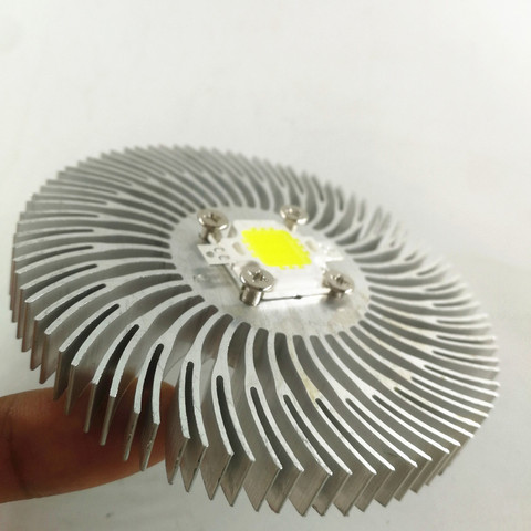 Round LED Heatsink Radiator Aluminum 10W Heat Sink Radiator for Household Lamp Radiator Replaceable ► Photo 1/3