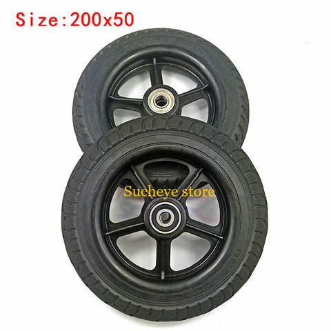 New 8 Inch Wheel Scooter Solid Tyres 200x50 Electric Wheel Hub Non-pneumatic Tires for Electric Scooter for Kugoo S1 S2 S3 C3 ► Photo 1/6