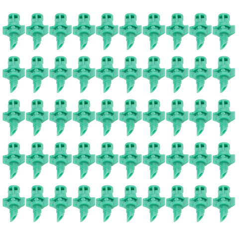 50Pcs 180 Degree Micro Sprayer Fan Jet Hydroponic Aeroponic Misters Garden Lawn Irrigation Sprinkler Nozzle ► Photo 1/6