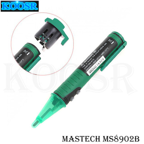 MASTECH MS8902B voltmeter 20V-600V AC Voltage & Metal Detector Tester Meter Voltage Detector Circuit diagnostic-tool ► Photo 1/1