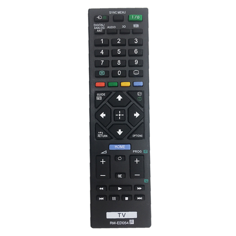 Remote Control RM-ED054 for Sony LCD TV KDL-32R420A KDL-40R470A KDL-46R470A TV ABS Black Control Remote ► Photo 1/4