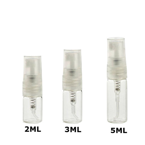 10Pcs 5ml Portable Empty Plastic Sample Bottle Small Bottle Test