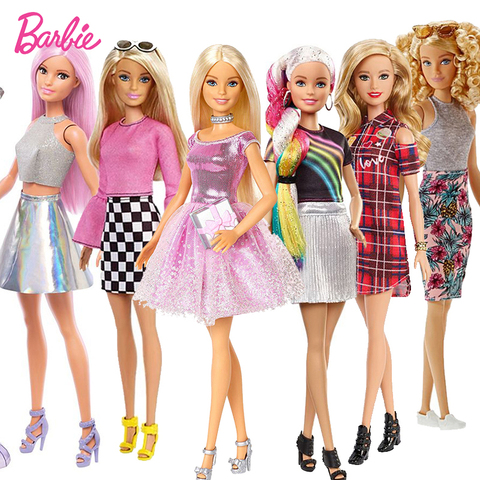 Original  Pop Star Barbie Doll Toy Girl Birthday Present Girl Brinquedos Bonecas Kids Toys for Kids Juguetes Paratoys Girls Gift ► Photo 1/6