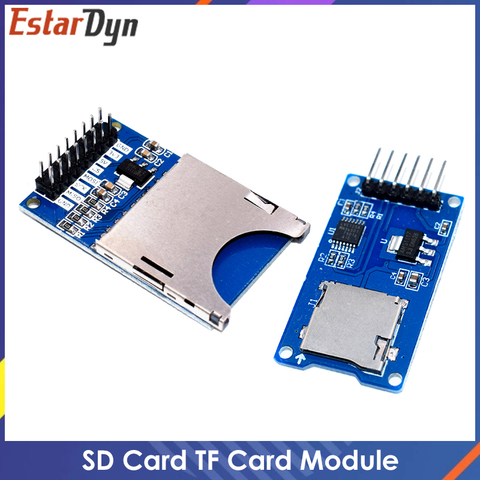Micro SD Storage Expansion Board Micro SD TF Card Memory Shield Module SPI For Arduino Promotion ► Photo 1/6