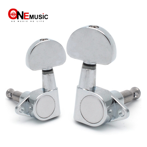 Guitar String Tuning Pegs Keys Tuners Machine Heads for Acoustic Electric Guitar Chrome ► Photo 1/6