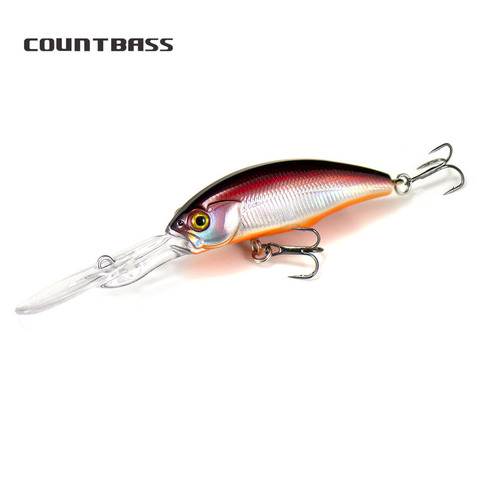 Countbass  57mm 7.3g  Shad Style Crankbaits Fishing Lure  Chatterbait Wobblers Bass Leurre Peche Floating Hard Bait ► Photo 1/6