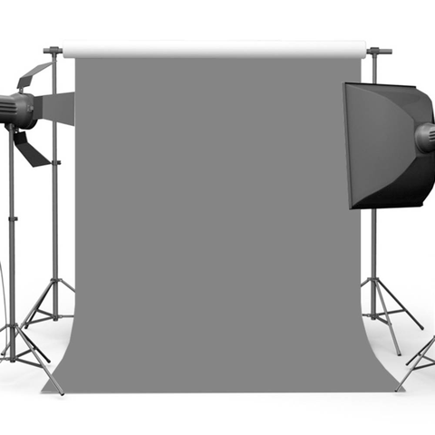 Gray Vinyl Photography Backdrops Seamless Photo Background Glare-free Photography Backgrounds for Photo Studio Photo Props ► Photo 1/5