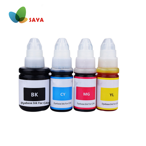 For Canon GI-490 GI-790 GI-890 GI 490 790 890 Pixma G1000 G1100 G1400 G2400 G3400 G2000 G3000 printer refill dye ink TankPrinter ► Photo 1/2