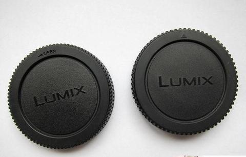 LIXMIX m43 Rear Lens Cap/Cover+Camera Body Cap For Olympus Panasonic M4/3 E-P2 E-PL7 G5 G7 GF1 GF5 GX7 GX8 GM1 GH4 em1 em5 em10 ► Photo 1/1