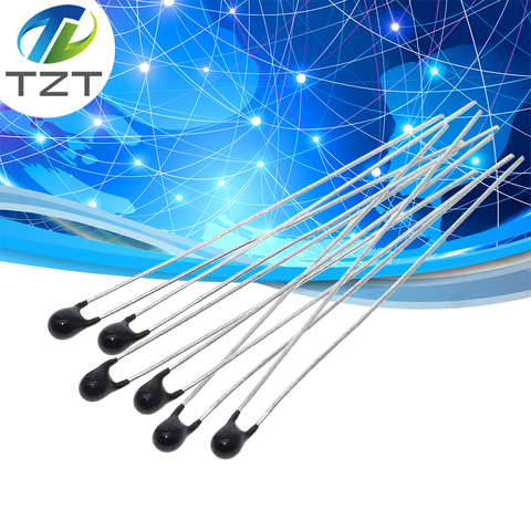 TZT 20PCS NTC Thermistor Thermal Resistor MF52 NTC-MF52AT 1K 2K 3K 4.7K 5K 10K 20K 47K 50K 100K 5% 3950B 1/2/3/4.7/K Ohm R ► Photo 1/6