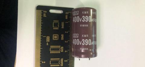 400V390UF no brand 390UF 400V KMR 25X45 NCC capacitor 105 degrees Accuracy: 20% ► Photo 1/2