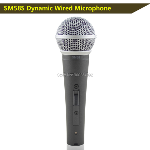 Free shipping sm58sk sm58lc  Vocals Microphone wired dynamic cardioid professional microphone ► Photo 1/5