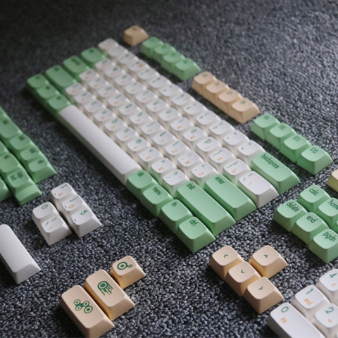 1 set XDA profile key cap for MX switches PBT dye sublimation mechanical keyboard keycap for Cherry Filco IKBC Russian keycaps ► Photo 1/6
