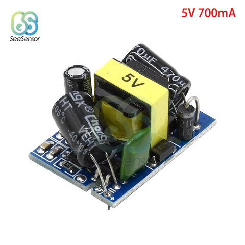 AC-DC Buck Converter AC 220V to 3.3V 5V 9V 12V 24V 150mA 400mA 450mA 500mA 700mA DC Step Down Transformer Power Supply Module ► Photo 1/6