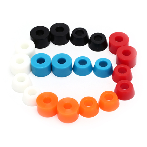 4pcs Skateboard Bushing Truck Wheels Axle Bushings Scooter PU Cushion Dancing Longboard Skateboard Shockproof Accessories ► Photo 1/6